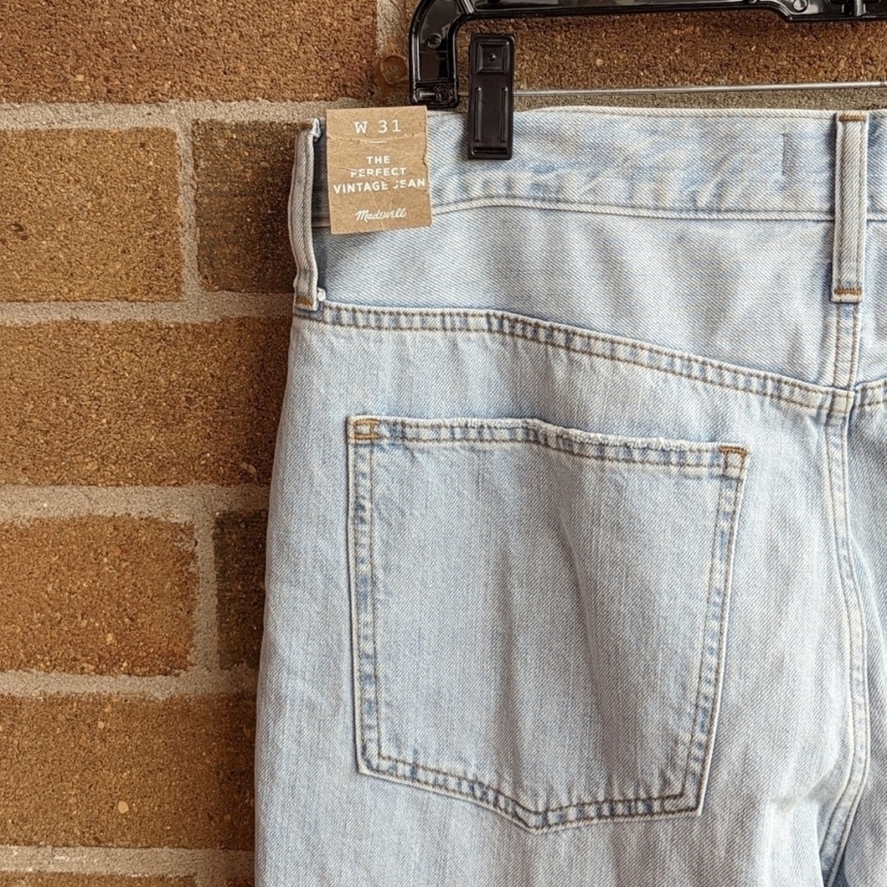 MADEWELL High Rise Perfect Vintage Jean 31” - Picture 5 of 13